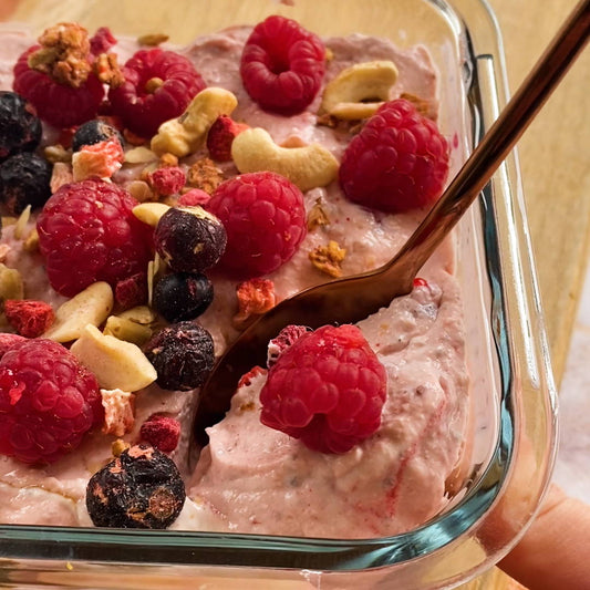 Beerige Cheesecake-Bowl
