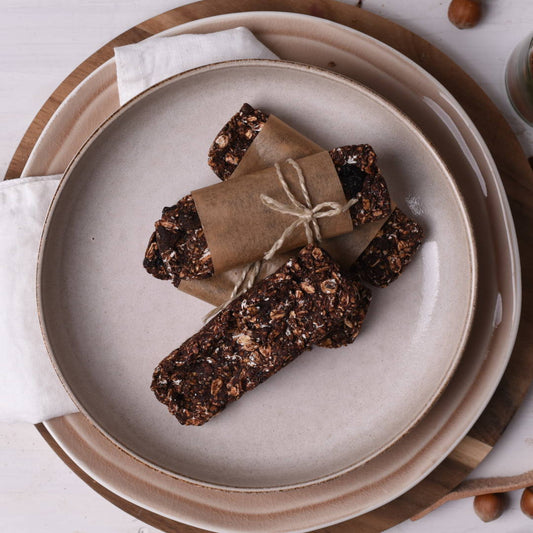 Kakaogeflüster Chewy Bars