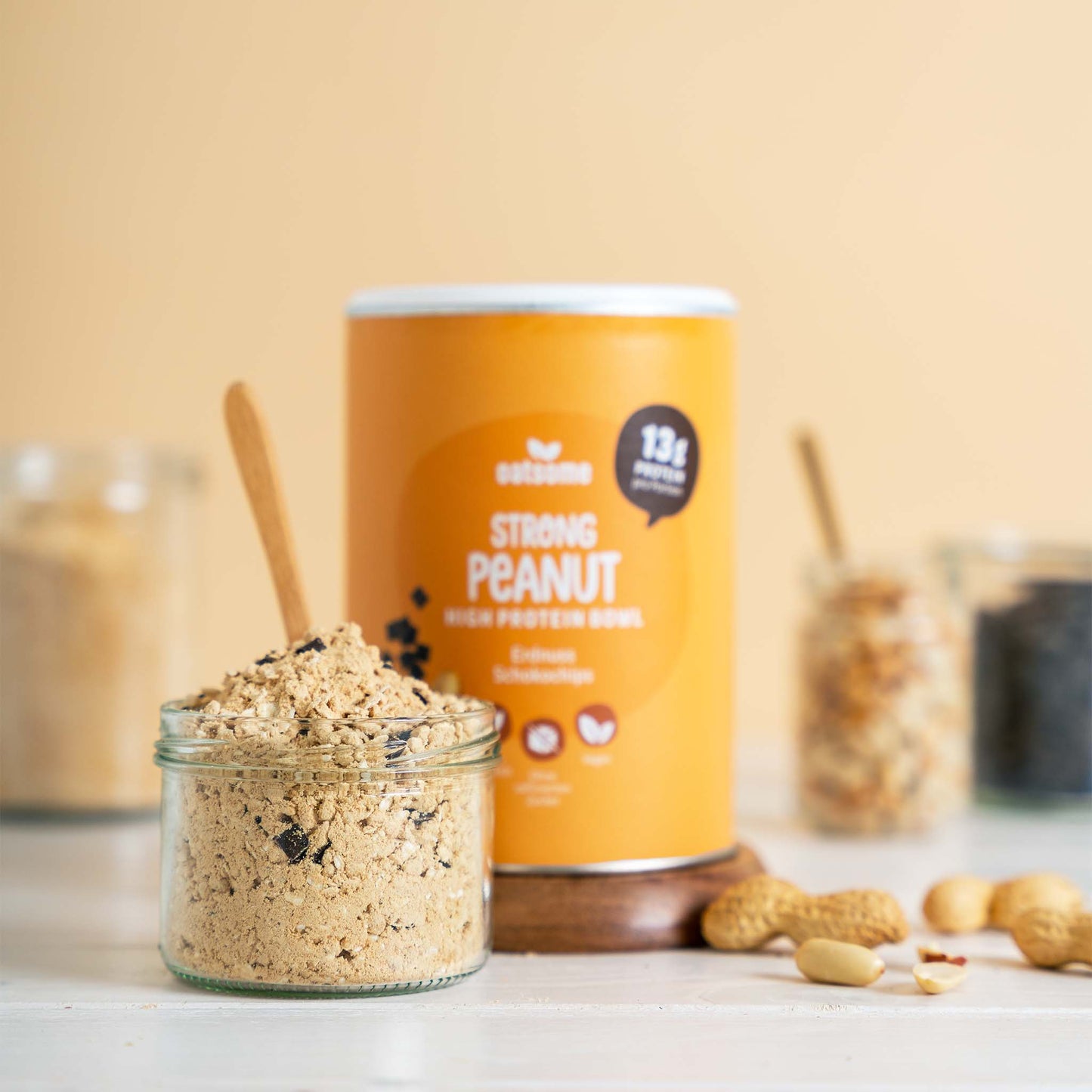 Produktfoto Strong Peanut mit sichtbarem Pulver