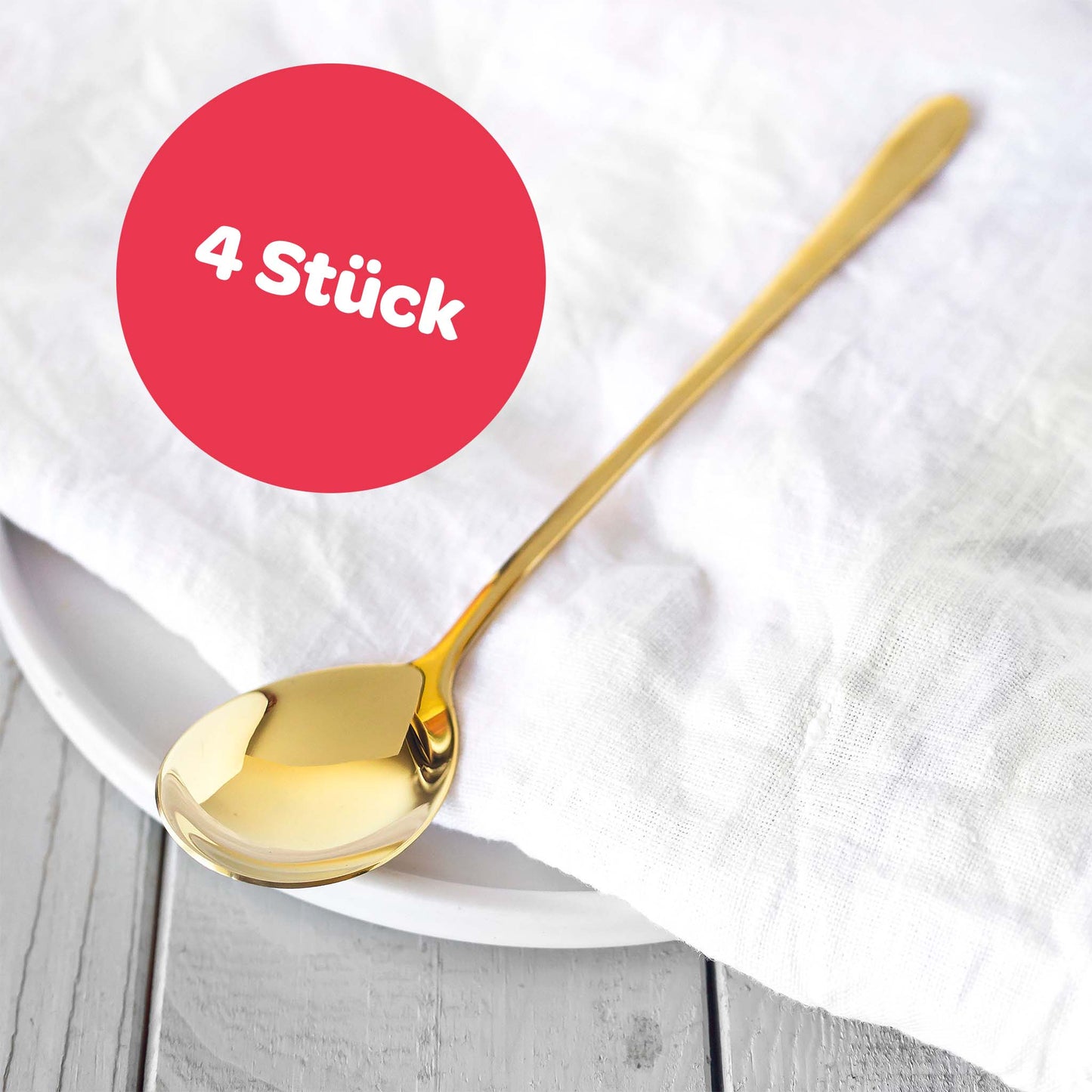 Produktfoto Löffel gold - 4er Pack