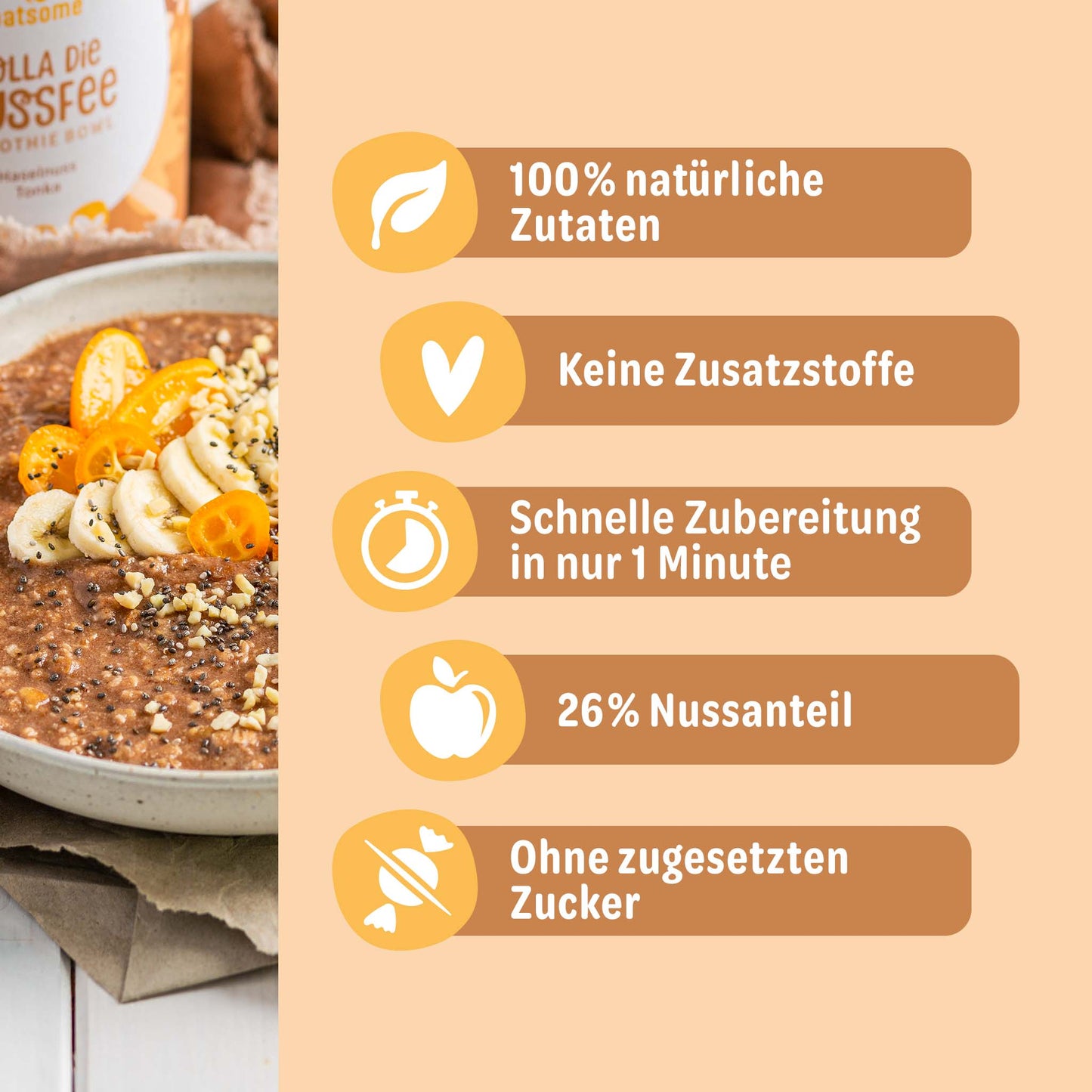 Übersicht Benefits der Smoothie Bowl