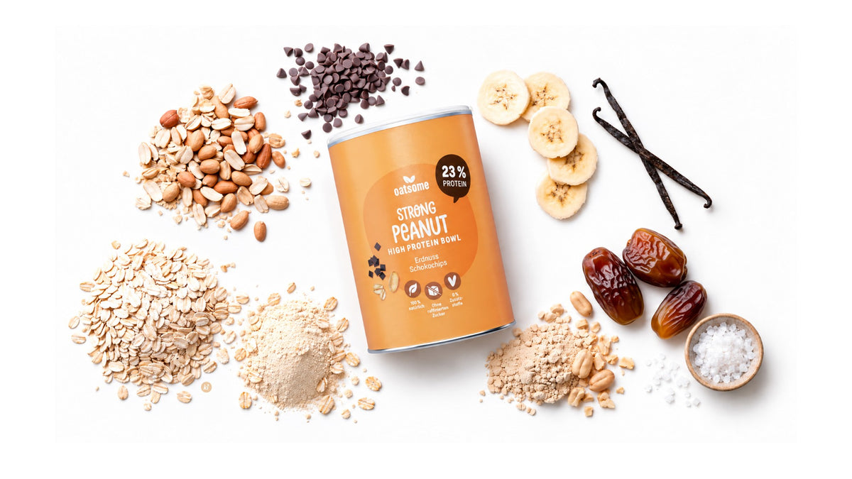 Strong Peanut mit allen Zutaten
