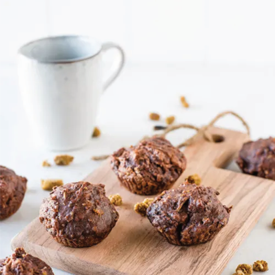 Kakaogeflüster Muffins