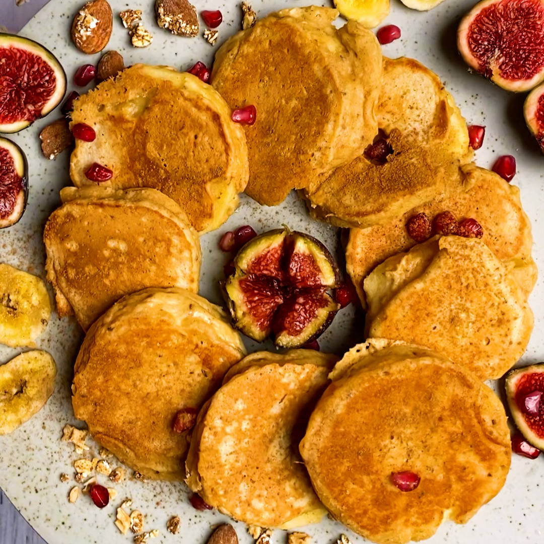 Zimterella-Apfel Pancakes