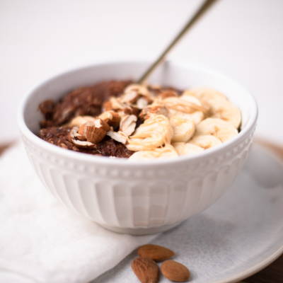 Kakaogeflüster Porridge