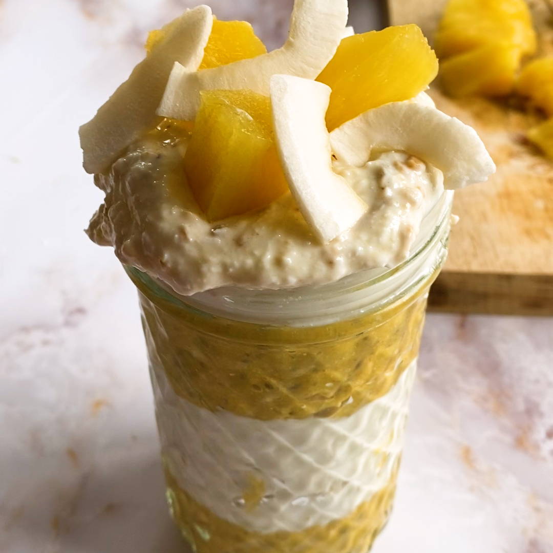 Mango-Kokos Dessert