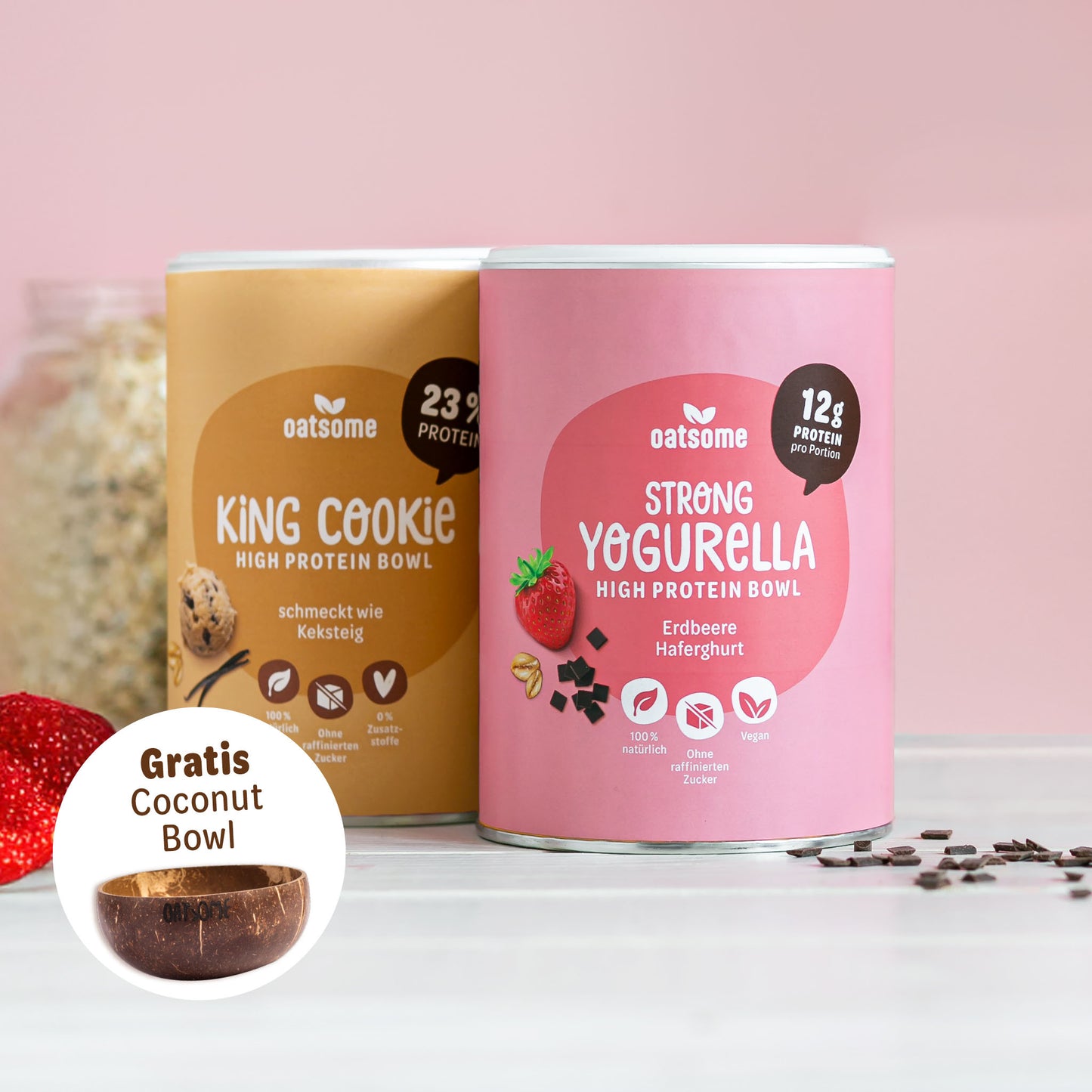 High Protein Duo + gratis Coconut Bowl