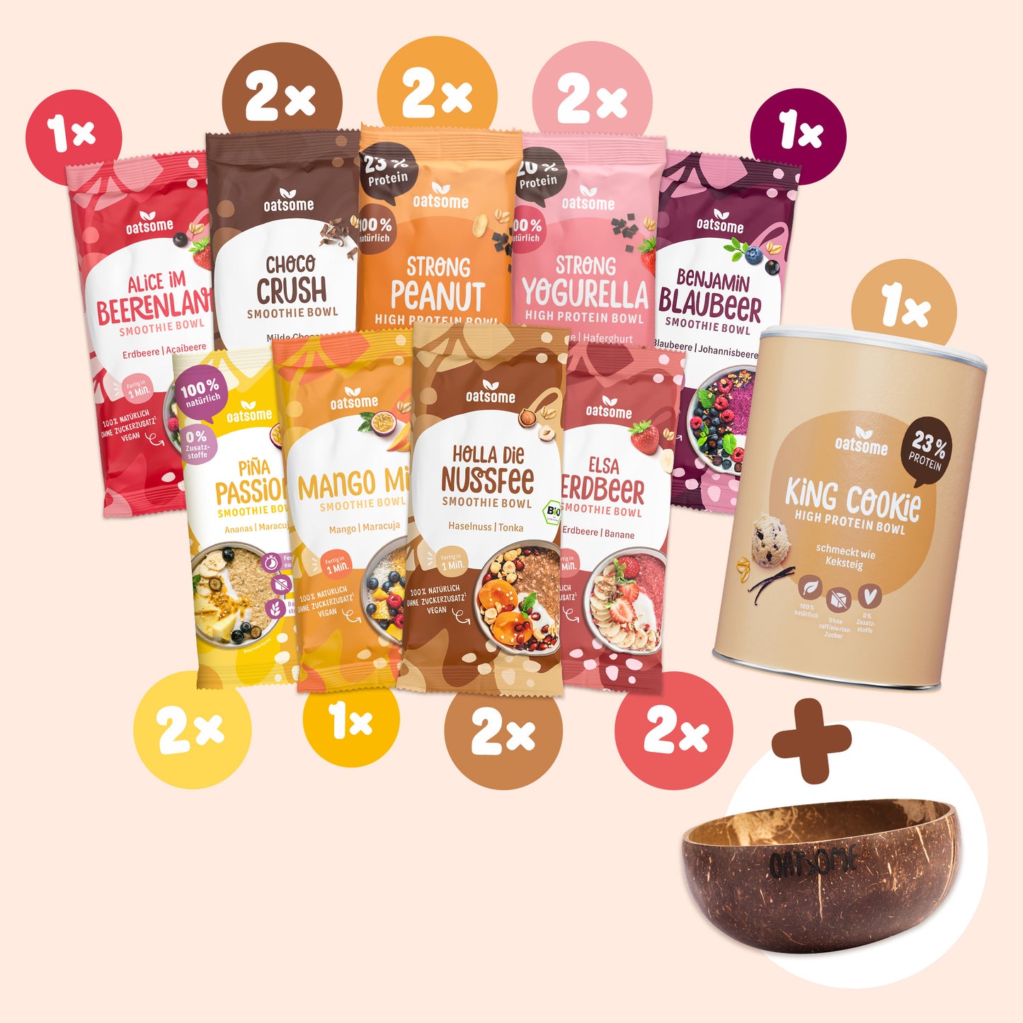 Probierpaket + gratis Protein Bowl
