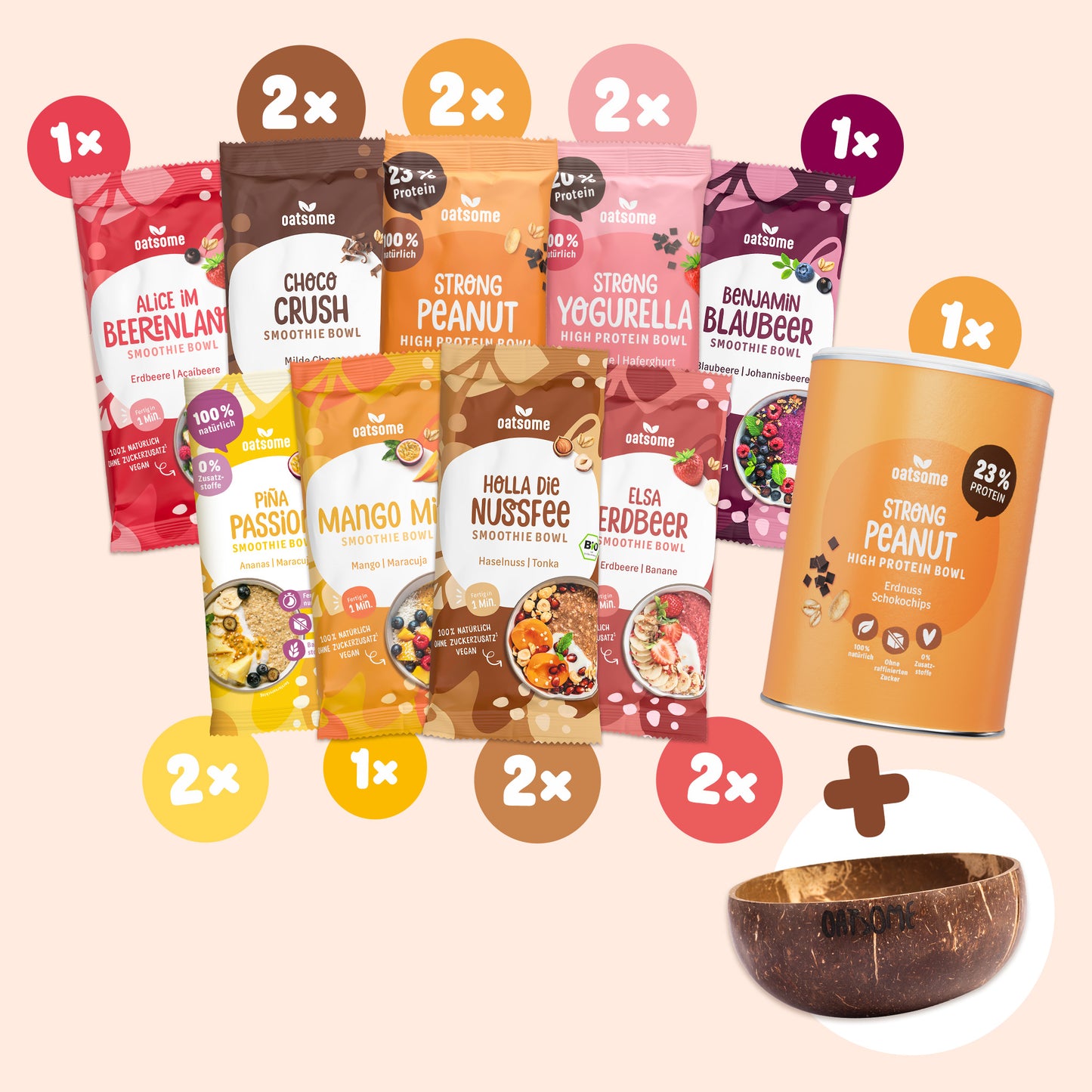 Probierpaket + gratis Protein Bowl
