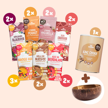 Probierpaket + gratis Protein Bowl