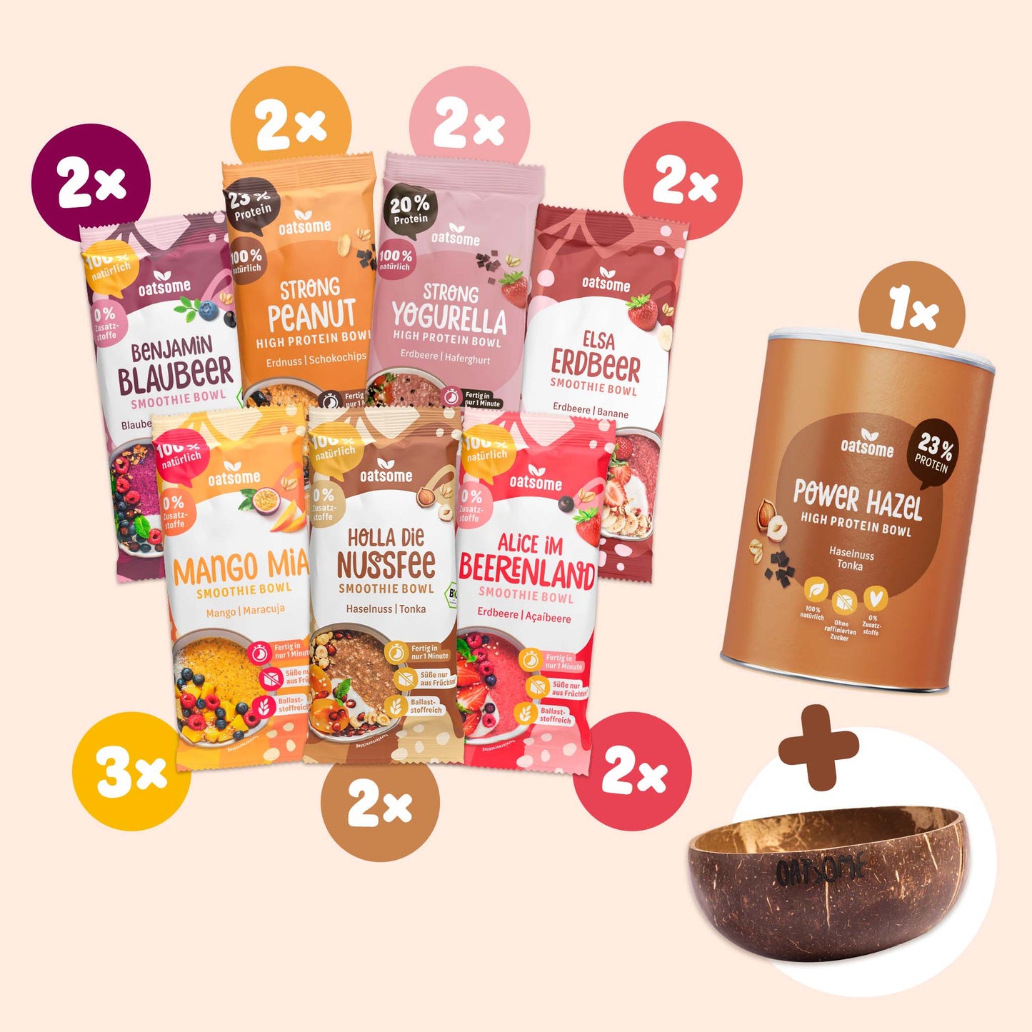 Probierpaket + gratis Protein Bowl