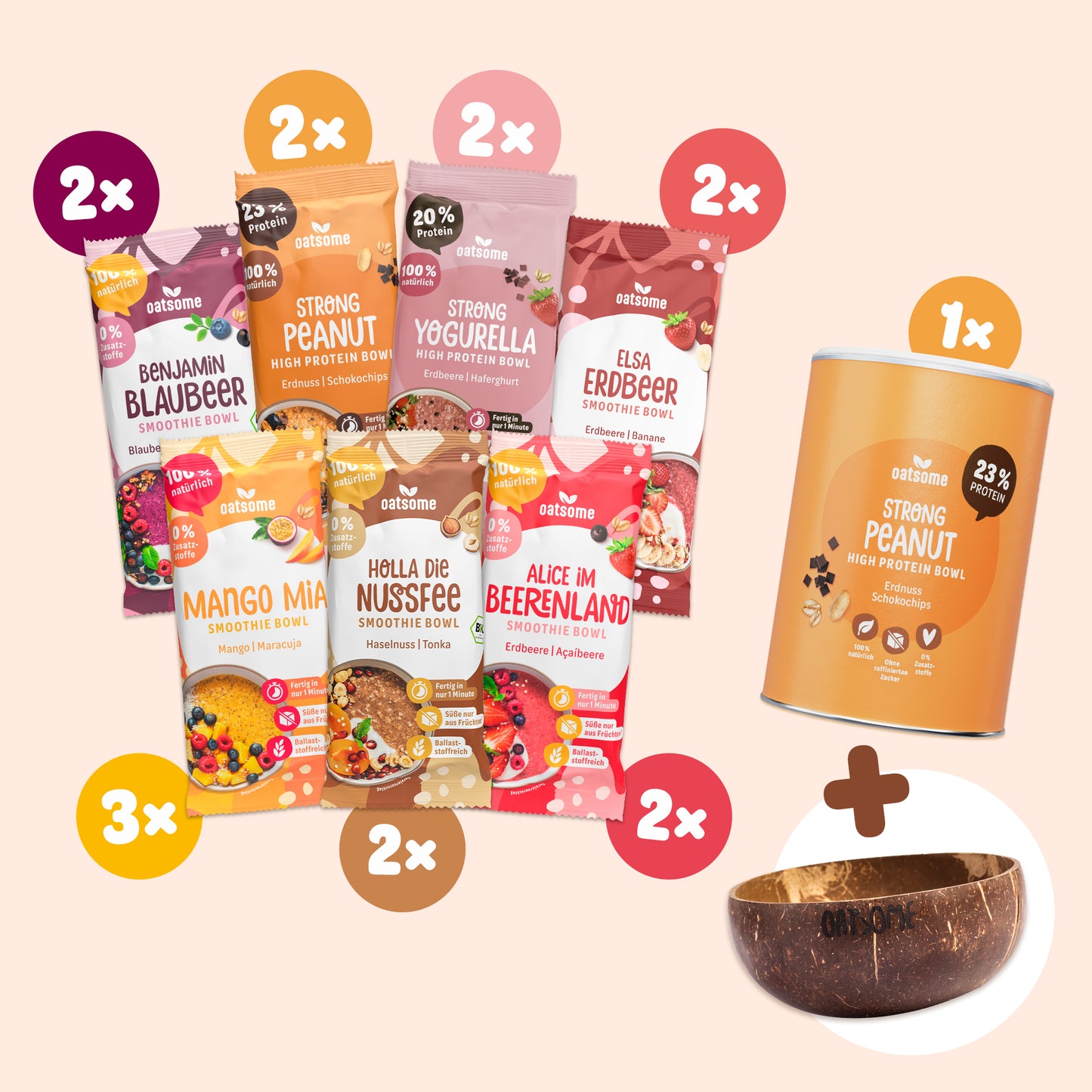 Probierpaket + gratis Protein Bowl