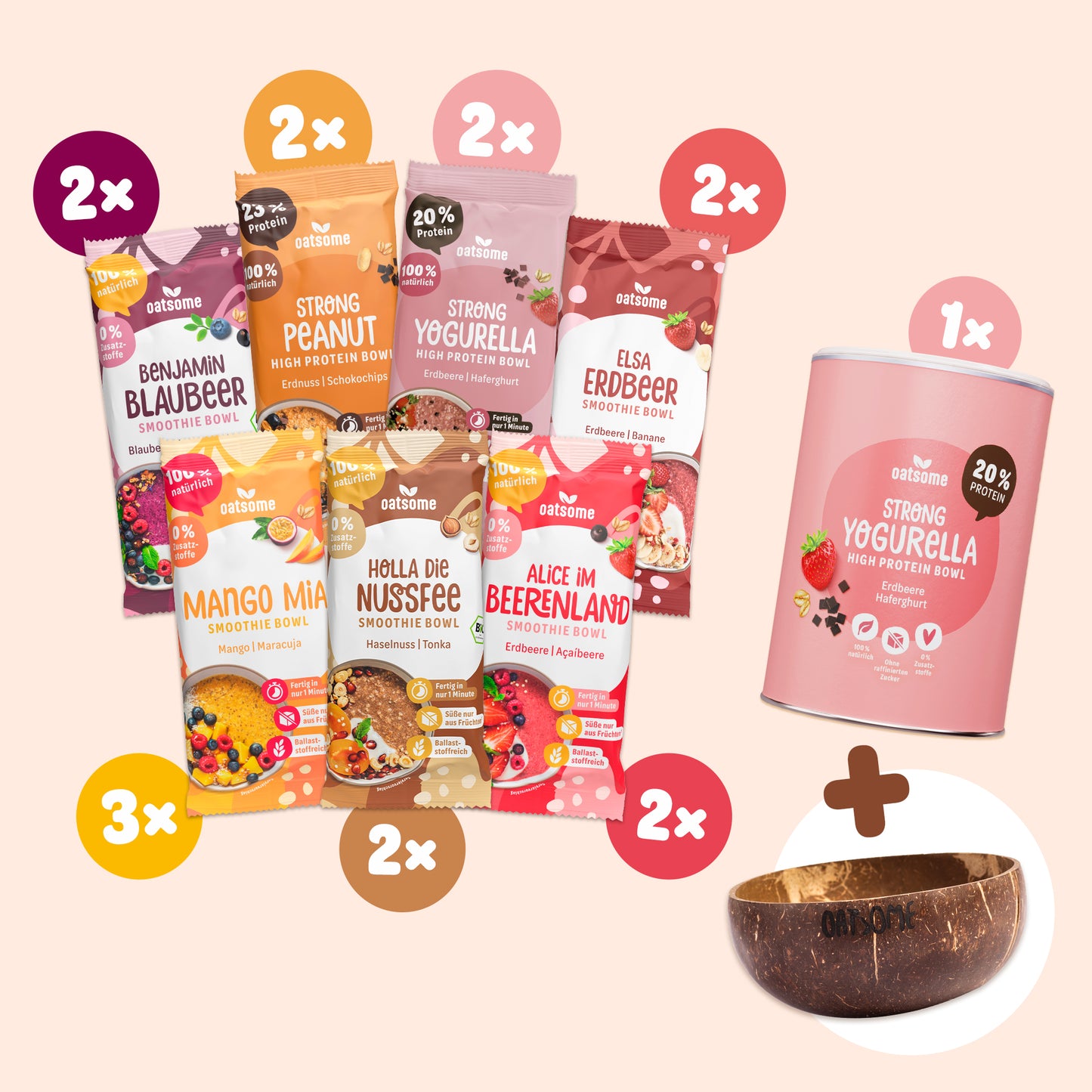 Probierpaket + gratis Protein Bowl