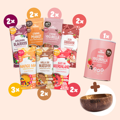 Probierpaket + gratis Protein Bowl