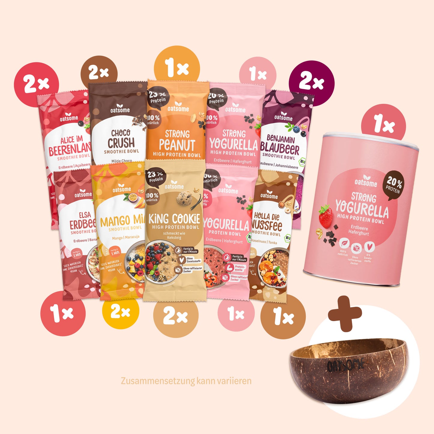 Probierpaket + gratis Protein Bowl