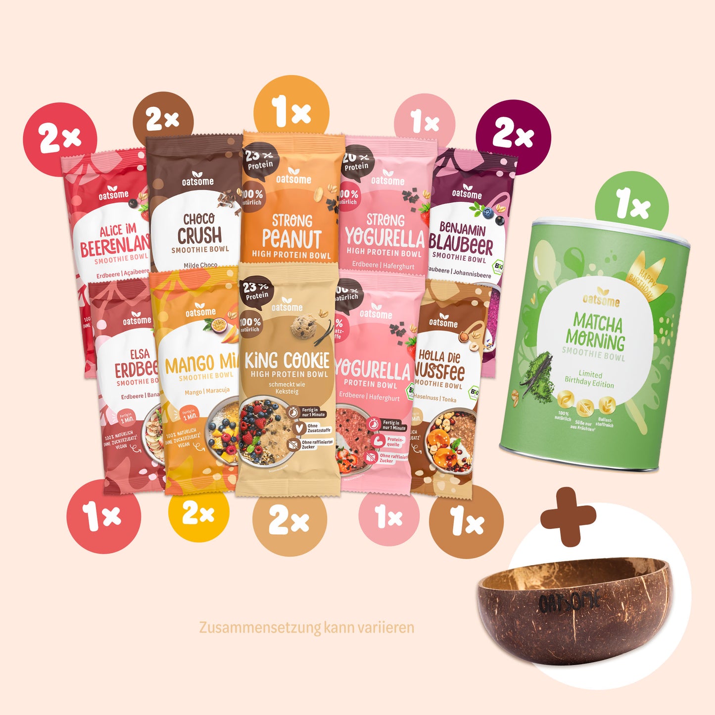 Probierpaket + gratis Matcha Morning