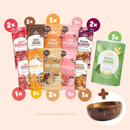 Probierpaket + gratis Matcha Morning
