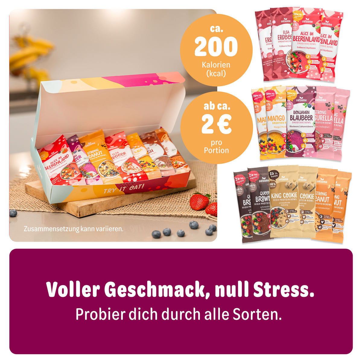 Smoothie Bowl - Probierpaket