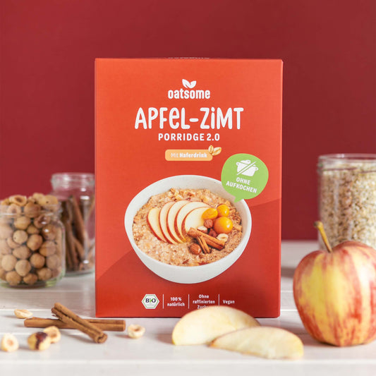 Apfel-Zimt - Porridge