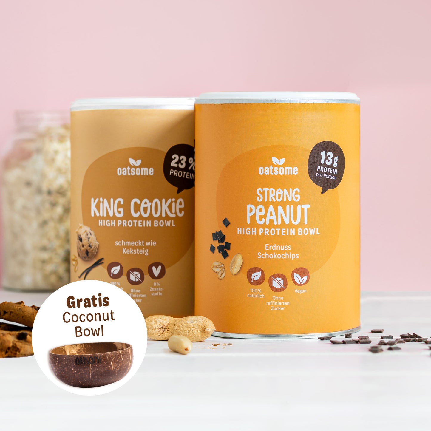 High Protein Duo + gratis Coconut Bowl