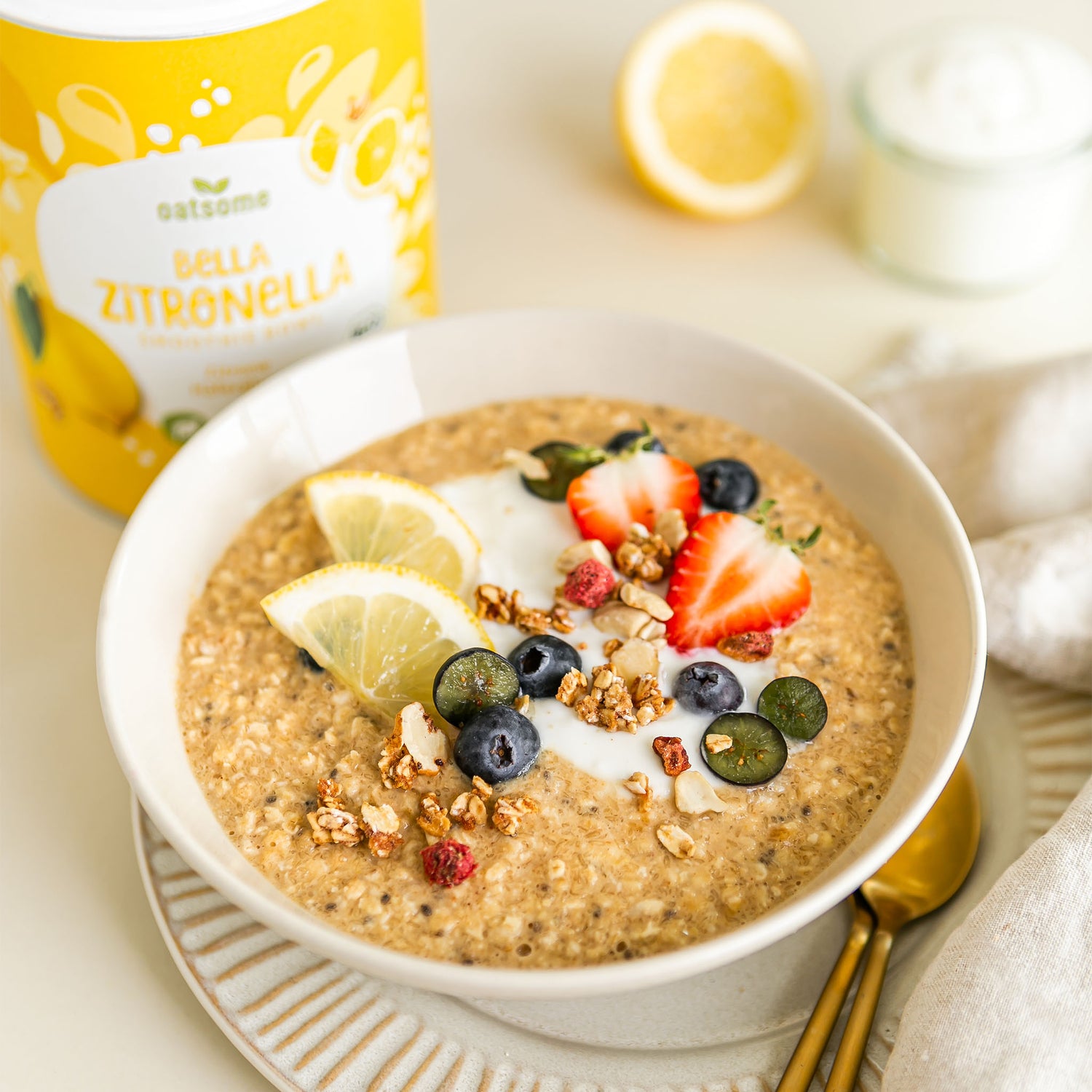 Angerichtete Smoothie Bowl Bella Zitronella