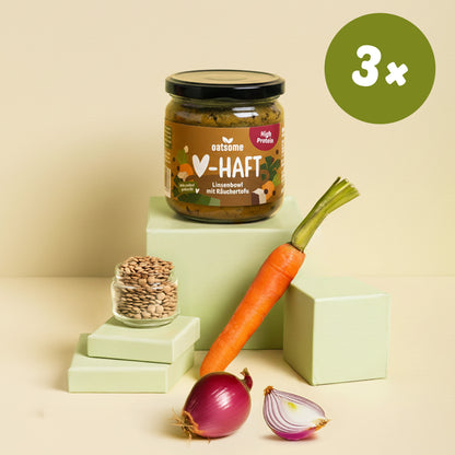 Linsenbowl mit Räuchertofu