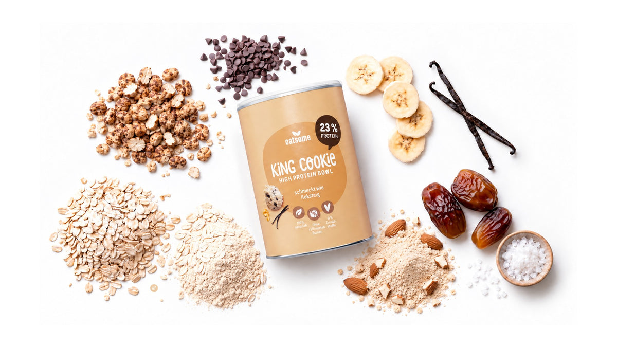 King Cookie mit allen Zutaten